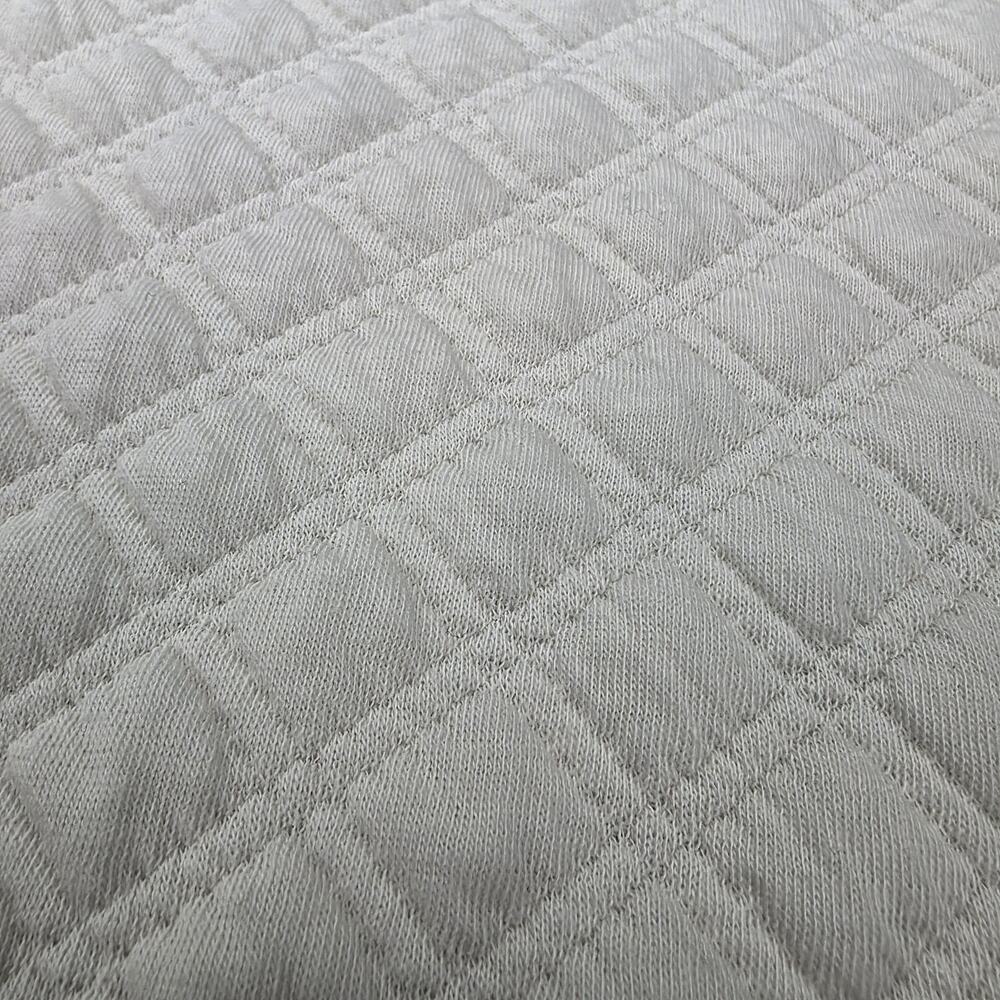 J Crew Sweater Womens Medium Ivory Quilted Pullover Long Sleeve Textured Casual - Picture 12 of 16
